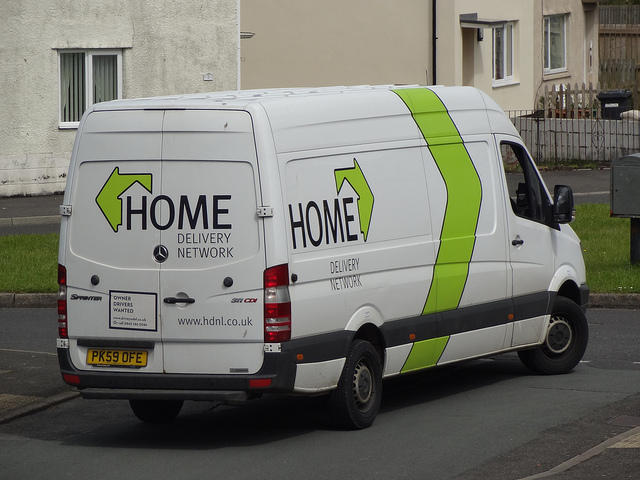 Delivery van