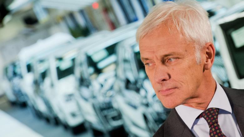Volkswagen AG CEO Matthias Müller