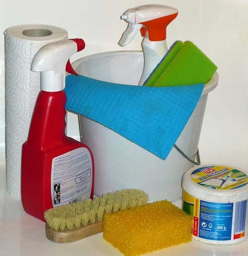 Cleaning materials