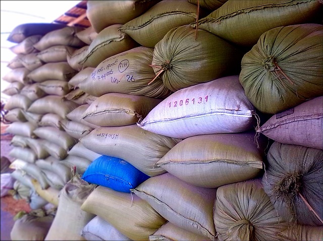 Rice sacks