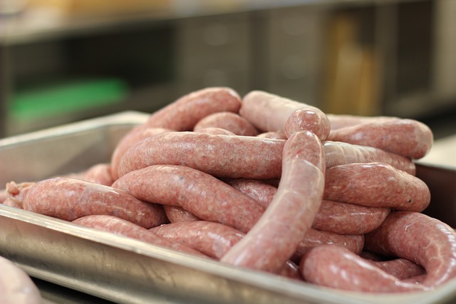 Butchers' sausages